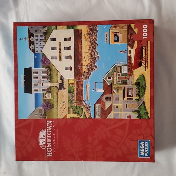 A Set of Two Hometown Mega Puzzles, 1000-Piece Each - Picture 3 of 4